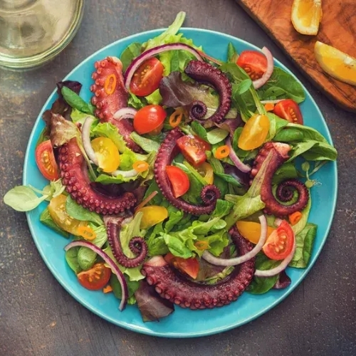 Ahtapot Salatası